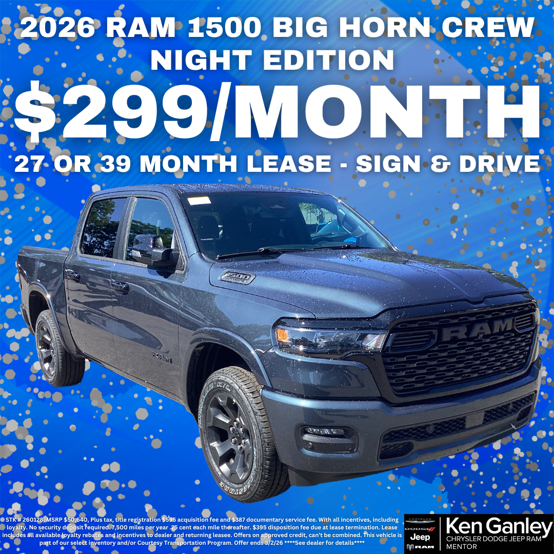 2026 RAM 1500 BIG HORN CREW NIGHT EDITION