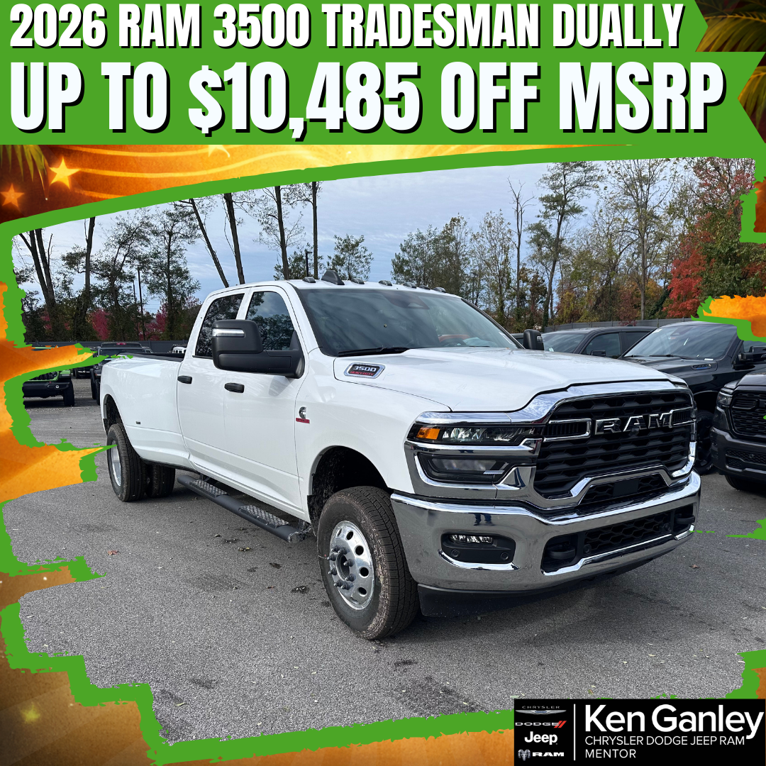 2026 Ram 3500 Tradesman Dually