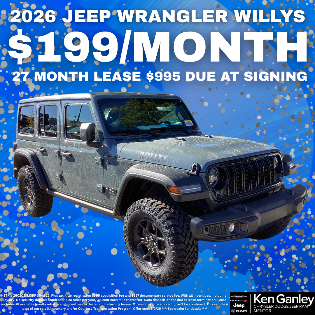 2026 Jeep WRANGLER WILLYS