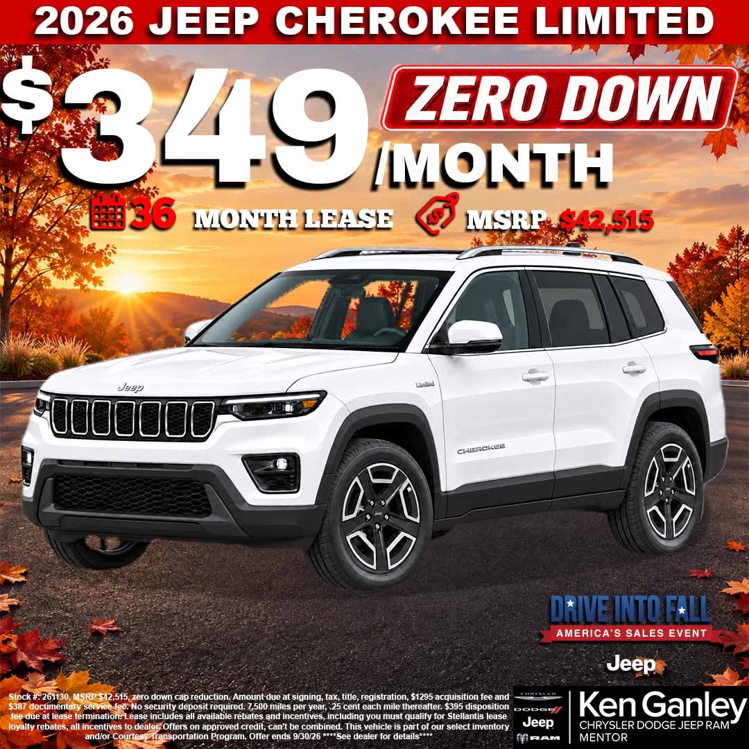 $349/month- 36 month – ZERO DOWN