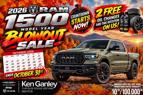 2026 Ram 1500 Blowout Sale
