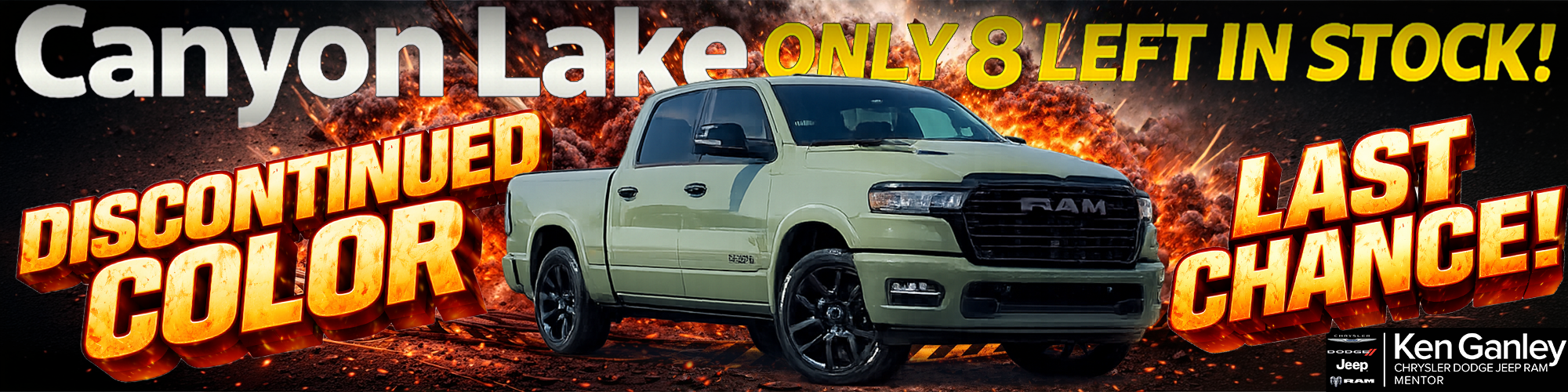 Canyon Lake only 8 left