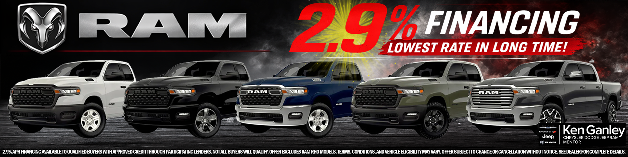 Ram 1500 2.9% Financing